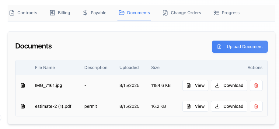 documents management